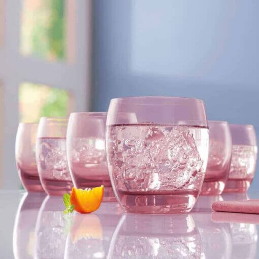 Ly Thuỷ Tinh Thấp Luminarc Salto Pink 320ml - Ảnh 2