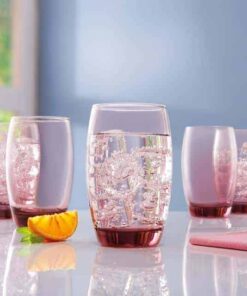Ly Thuỷ Tinh Cao Luminarc Salto Pink 350ml - Ảnh 2