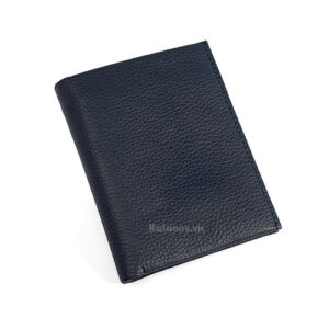 Ví đứng da bò cao cấp màu xanh Kalanos KBN180-Xanh Vertical leather wallet - Kalanos